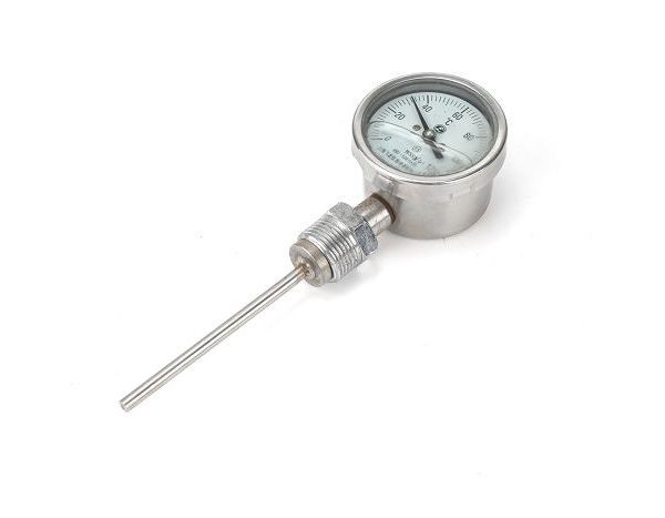 Shock-resistant Bimetallic Thermometer